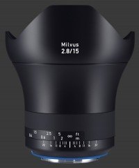 Zeiss Milvus 15mm F/2.8 ZE