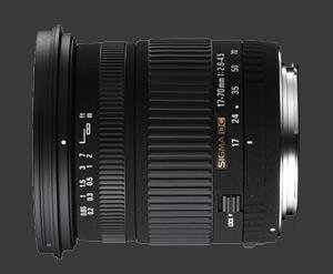 Sigma 17-70mm F2.8-4.5 DC Macro Lens For Canon EF Mount