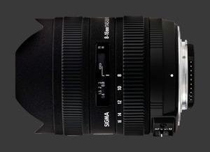 Sigma 8-16mm F4.5-5.6 DC HSM Lens For Nikon F Mount Specifications