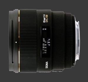 Sigma 85mm F1.4 EX DG HSM Lens For Sony A Mount Specifications