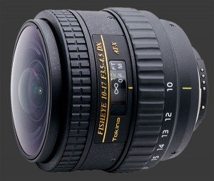 Tokina AT-X 107 AF DX Fish-Eye NH Lens For Nikon F Mount